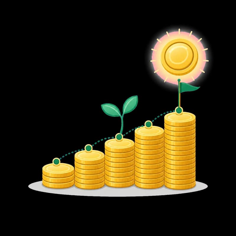 Drumul investitorului: pornește cu consultanță și suport, apoi cont, achiziție, portofoliu, dividende, profit și mai departe spre independența financiară